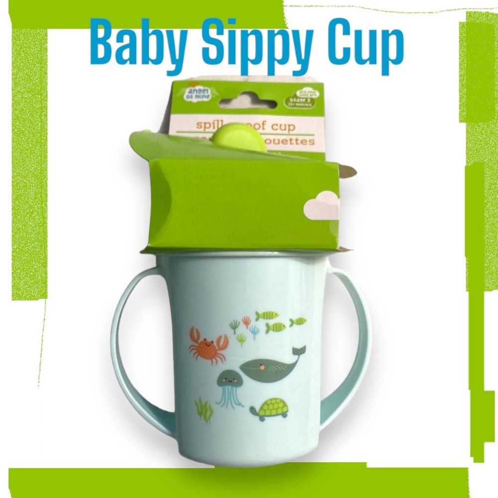Nautical Spill Proof Cup